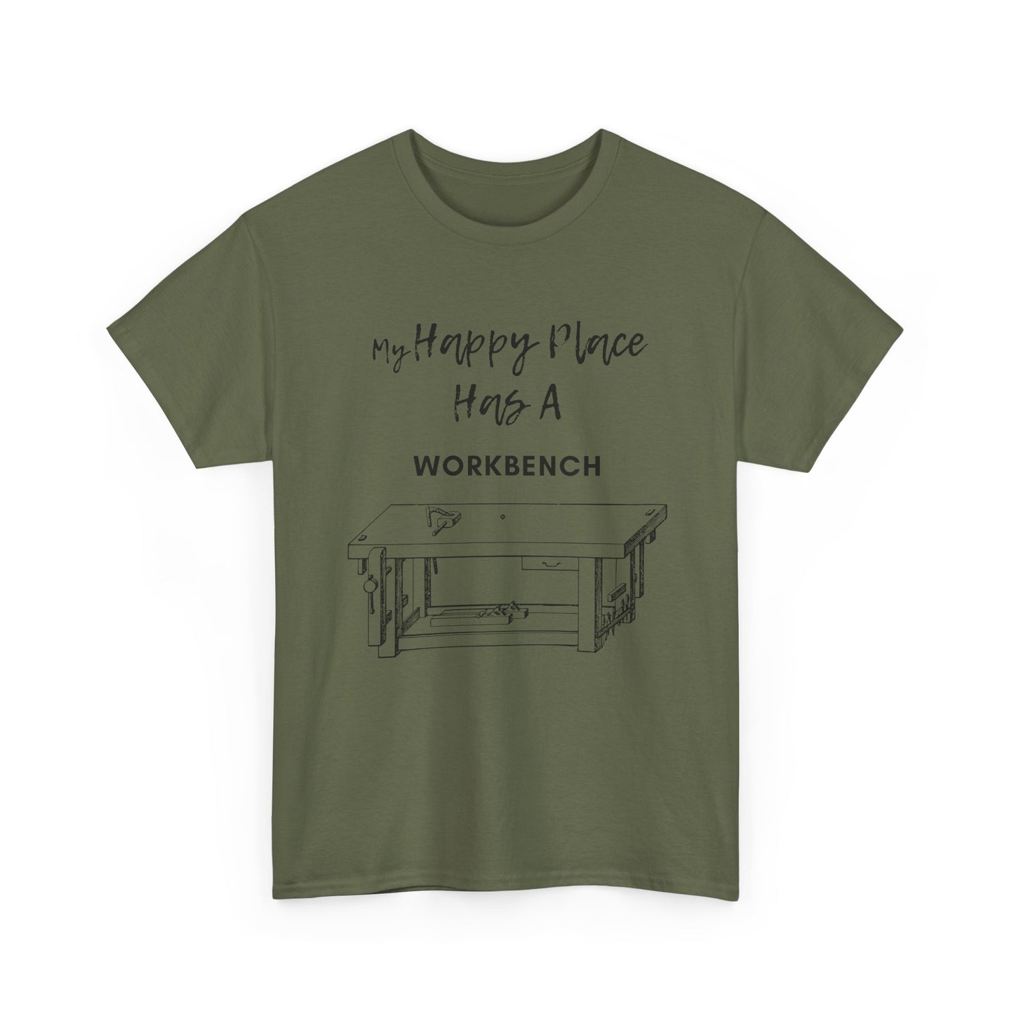My Happy Place Has A Workbench T-Shirt