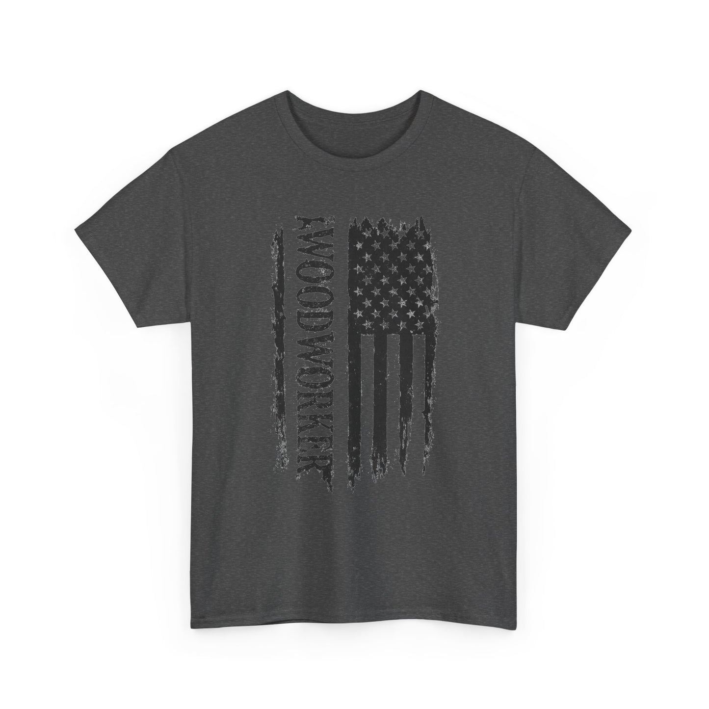 Woodworking Shirt American Flag T-Shirt