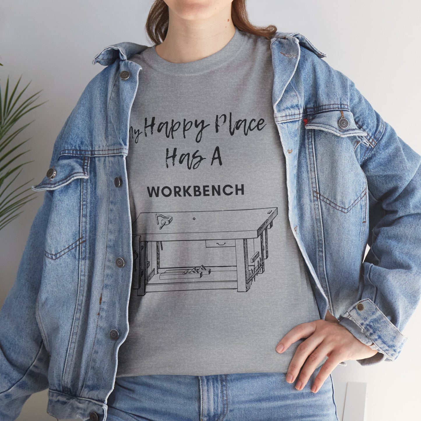 My Happy Place Has A Workbench T-Shirt